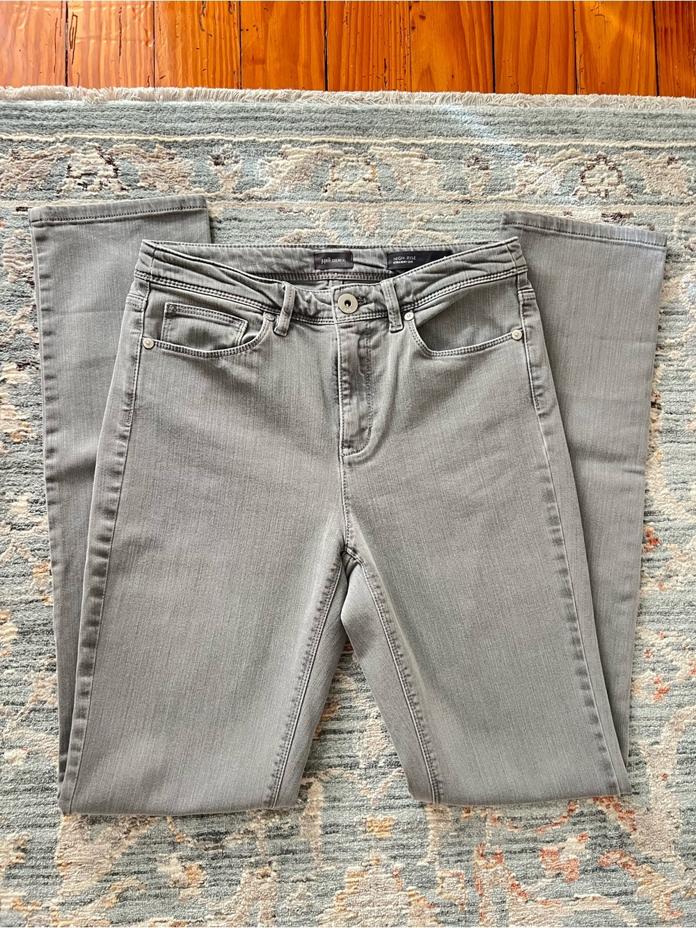 J.Jill Grey High-Rise Women's Jeans